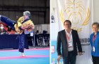 Een non wordt wereldkampioene taekwondo: de vrouw verdeelt zich tussen kerk en sportschool