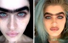 Model challenges the standards of beauty and doesn't pluck her eyebrows: 