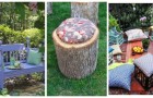 10 modi semplici e creativi per arredare il giardino con fantastiche sedute fai-da-te