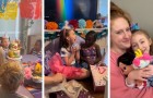 Nobody responds to an invitation to attend an 8 year old's birthday party: strangers give her an unforgettable party