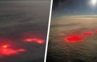 Piloot fotografeert een merkwaardige rode vlek op de oceaan: het web ging los met de meest bizarre theorieën
