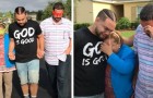 Son blindfolds his parents and takes them to their dream house: it is his gift to thank them for all their sacrifices