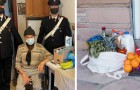 93-year-old grandfather feels lonely and has no food at home: he calls the carabinieri to help him