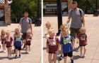 Father criticized for taking his 5 children out on a 