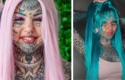 Model laat 99% van haar lichaam tatoeëren: 