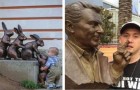 Plaisanter avec la culture : 17 personnes qui ont interagi avec des statues de la manière la plus drôle qui soit