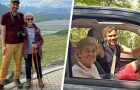 Nipote accompagna la nonna di 92 anni in un lungo viaggio: 