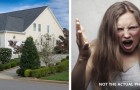 Una donna si infuria con il vicino perché le blocca il vialetto di casa e le impedisce di parcheggiare