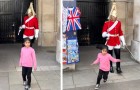 Een koninklijke wacht roept naar een klein meisje dat hem in de weg stond: “Maak dat je wegkomt!” (+ VIDEO)
