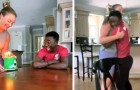 Adoptierter Junge erhält zum ersten Mal einen Geburtstagskuchen: Er kann seine Begeisterung nicht unterdrücken