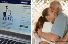 En ung kvinna får möjligheten att krama om sin biologiska pappa som hon inte ens visste om att hon hade tack vare Facebook