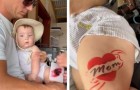 Portano il figlio di 6 mesi a fare un “tatuaggio”: il web li critica
