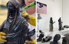 Scoperte 24 statue di bronzo risalenti a oltre 2000 anni fa, rimaste per secoli nel fango