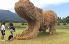 Wara festival: ecco come in Giappone si produce arte utilizzando la paglia di riso