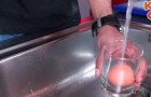 Ecco il modo più veloce in assoluto per sbucciare un uovo sodo. Wow!