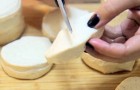 Cut pizza dough into small pieces, and within minutes your snack is served!