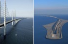 A moitié suspendu, à moitié sous la mer: voici le pont «impossible» entre le Danemark et la Suède