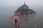 Het getij van de eeuw: het water stijgt tot 14 meter in Mont Saint-Michel