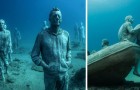 Statue umane sul fondo del mare: scoprite il primo museo subacqueo d'Europa