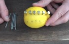 Make a fire using a LEMON!? -- Yes, here's how! 