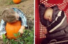 Queste 15 immagini dimostrano che i bambini possono dormire OVUNQUE