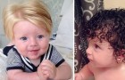 Certains bébés sont loin d'être chauves quand ils naissent: en voici des exemples adorables