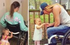 Esta joven esta sobre una silla de ruedas, pero lo que hace con su hija es una leccion para todos