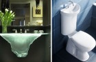 Beaux et pratiques: 28 lavabos que vous ne trouverez pas dans une maison quelconque