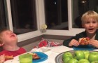 Mom tells her sons that a baby sister is arriving --- Their reactions are a sight!