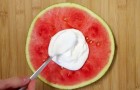 Watermelon pizza -- A recipe to make watermelon even more inviting! 