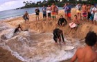 Impressive way to create waves 