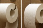 Die Richtige Art, Toilettenpapier aufzuhängen, ist in Richtung des Zimmers und nicht in Richtung der Wand: Das erklärt uns der Erfinder persönlich