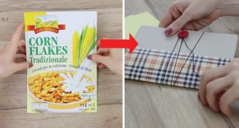 Comment obtenir un cahier super sympa en recyclant une boîte de céréales