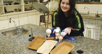 Adios a la contaminacion de las bandejas de alimentos: esta es la genial intuicion de esta joven de 17 años