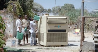 Voici la machine qui peut générer chaque jour plus de 3000 litres d'eau... avec de l'air