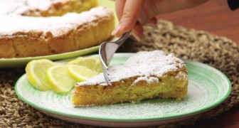 Torta de crema al limon: un clasico de gusto delicado y envolvente