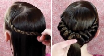 Elegant hairstyling for long hair that you can do at home!