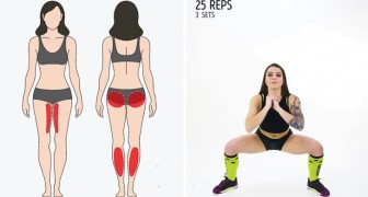 Six exercises that quickly strengthen and tone your body!