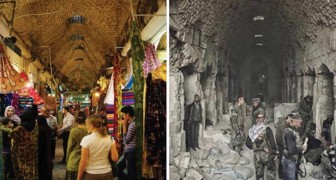 Alep, avant et après. Ces photos nous montrent les effets dévastateurs de la guerre.