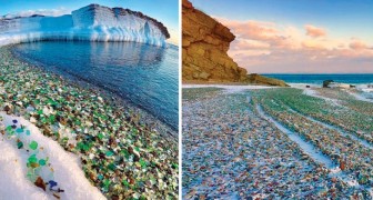 Van grote glasbak naar paradijselijke zandbak aan zee: bekijk hier het magisch mooie werk van moeder natuur