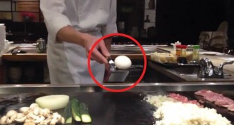 Kochunterricht: wenn ihr ein Ei SO aufschlagen könnt, dann seid ihr wahre Chefs