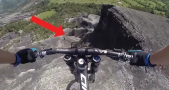 Is this mountain bike ride CRAZY or WHAT!? 
