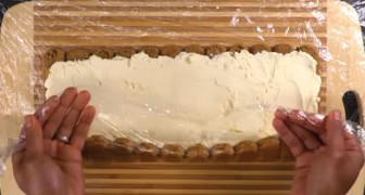 A delicious and innovative Tiramisu Cake Roll