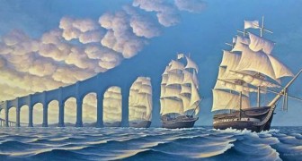 Unleash your imagination with these optical illusion paintings!