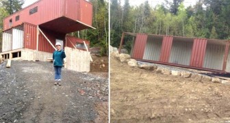 Diese Frau Baute Das Haus Von Dem Sie Immer Getraumt Hatte Mit 4 Schiffscontainern Klickdasvideo De