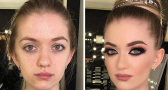 Prima e dopo il trucco: queste immagini rivelano tutto il potere del make-up