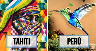 20 murales in giro per il mondo che ti faranno venire la pelle d'oca