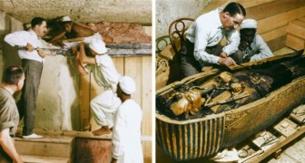 Apertura della tomba di Tutankhamon: una società ha reso possibile rivedere A COLORI quei momenti