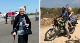 A 93 anni parte per il Kenya a fare volontariato: le sue foto sono una lezione di vita che tutti dovremmo imparare