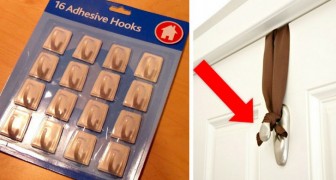 22 unusual uses for self-adhesive hooks that will impress you with their incredible usefulness